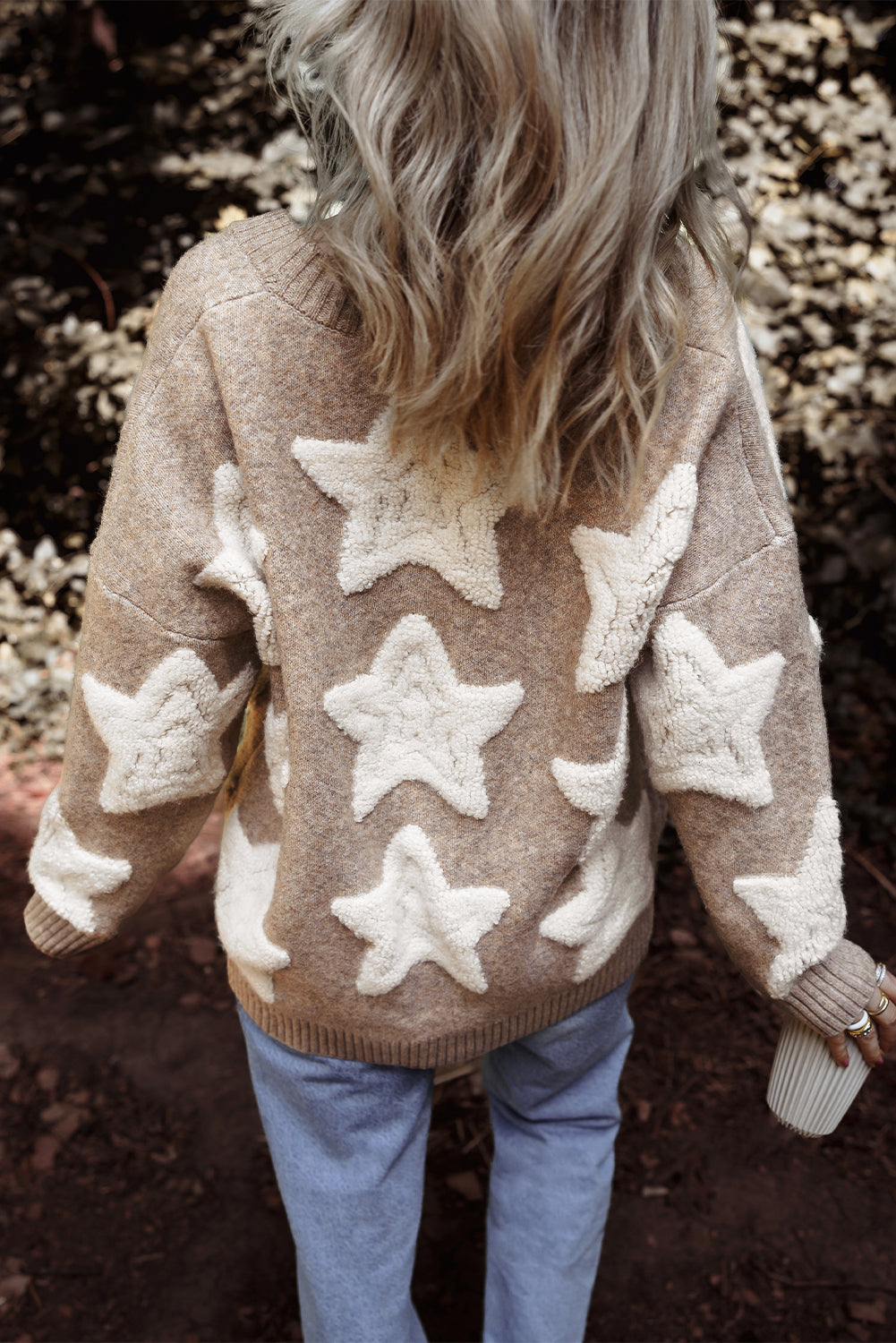 Clare Sherpa Star Cardigan - M.C’s