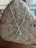 Malachite tear drop necklace - M.C’s