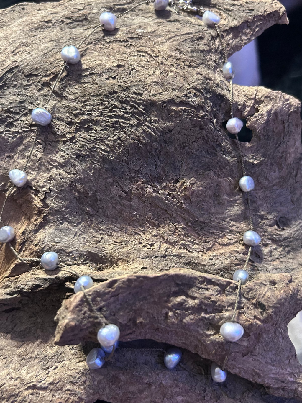 Silver -Blue Akoya Pearls - M.C’s