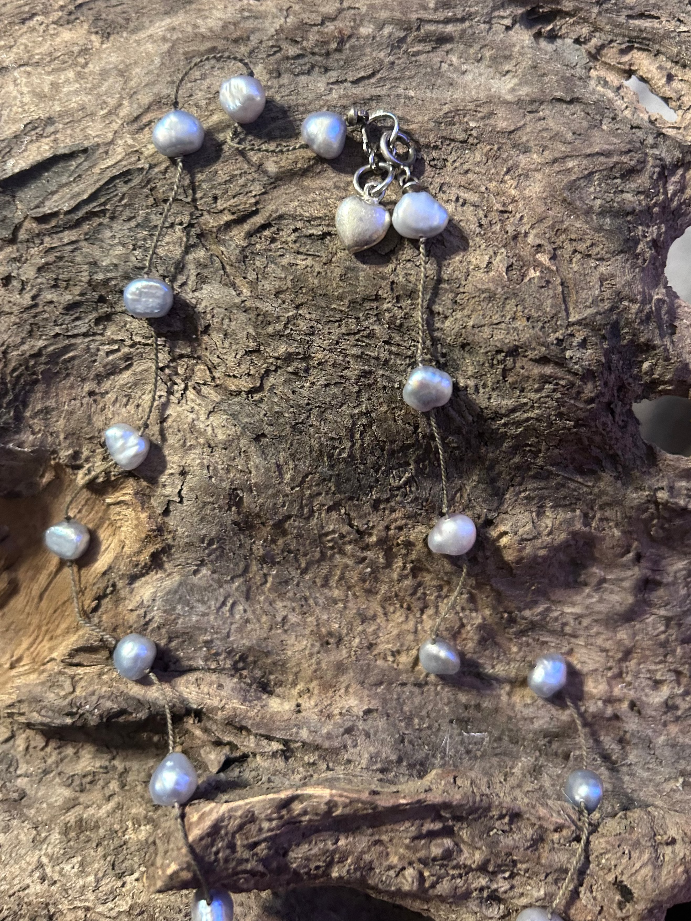 Silver -Blue Akoya Pearls - M.C’s