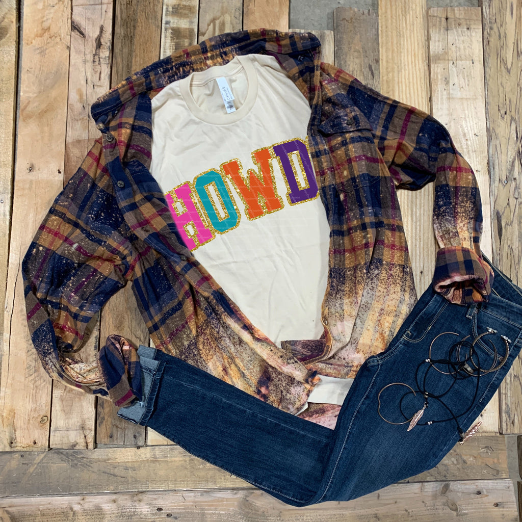 Howdy w/ Glitter Print - M.C’s